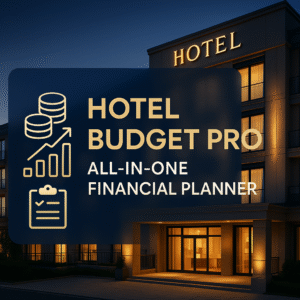 Hotel Budget Pro: Dynamic Excel Planner for Effortless Financial Mastery